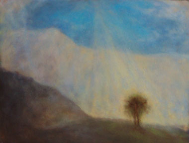 As an Angel oil on Board